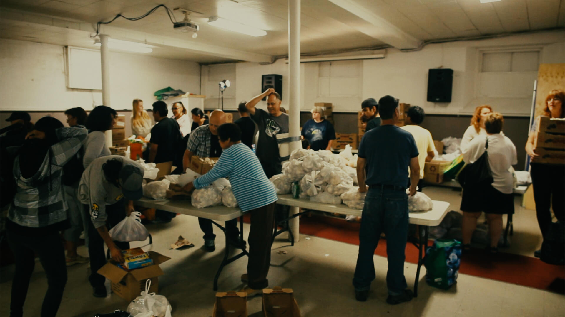 Food bank at Springs Church