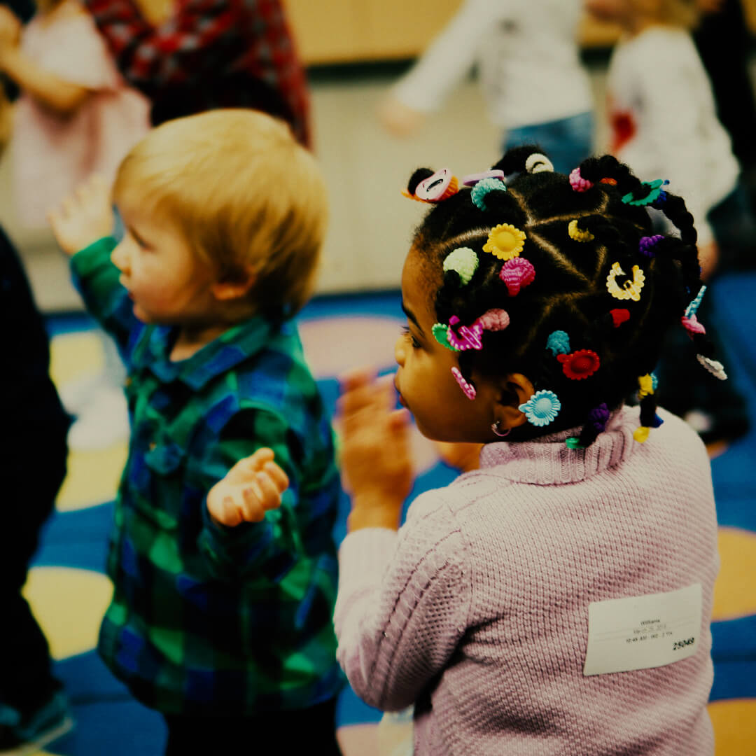 Kids enjoying their first visit at Springs Church